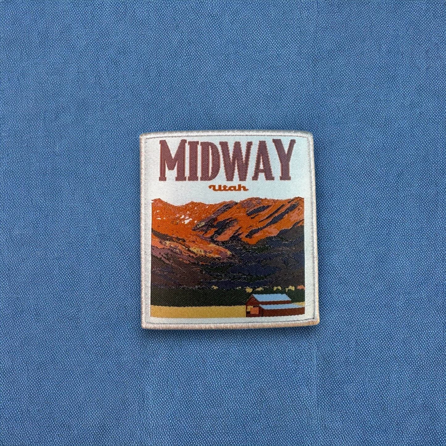 Midway, Utah - Woven Patch