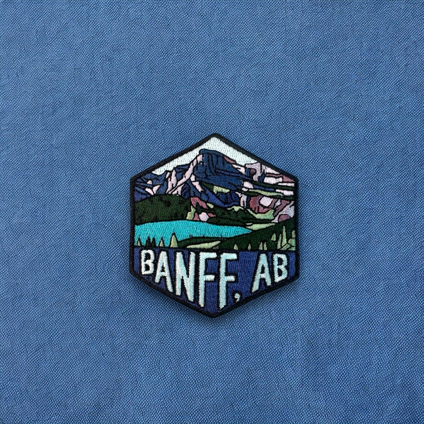 Banff National Park, Alberta, Canada- Hexagon Patch