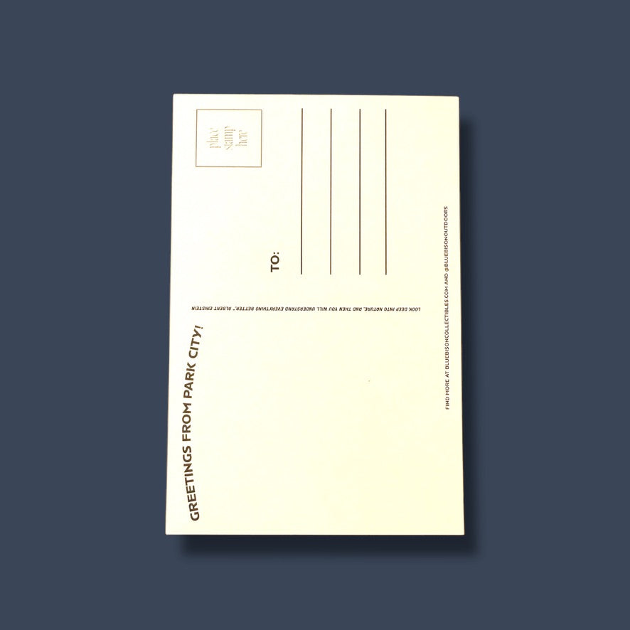 Park City Historic Main Street, Utah Postcard (Pack of 12)