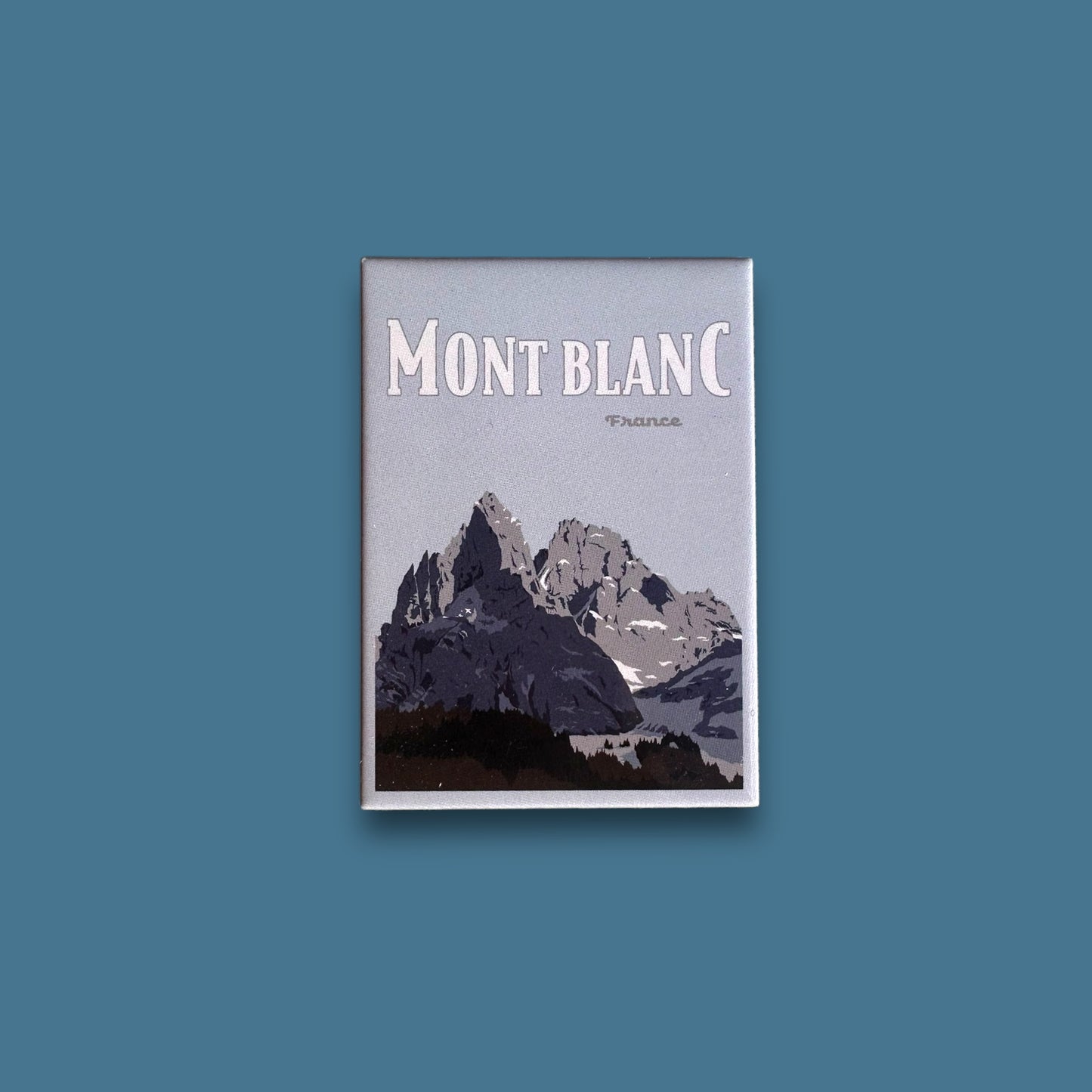 Mont Blanc, France Fridge Magnet