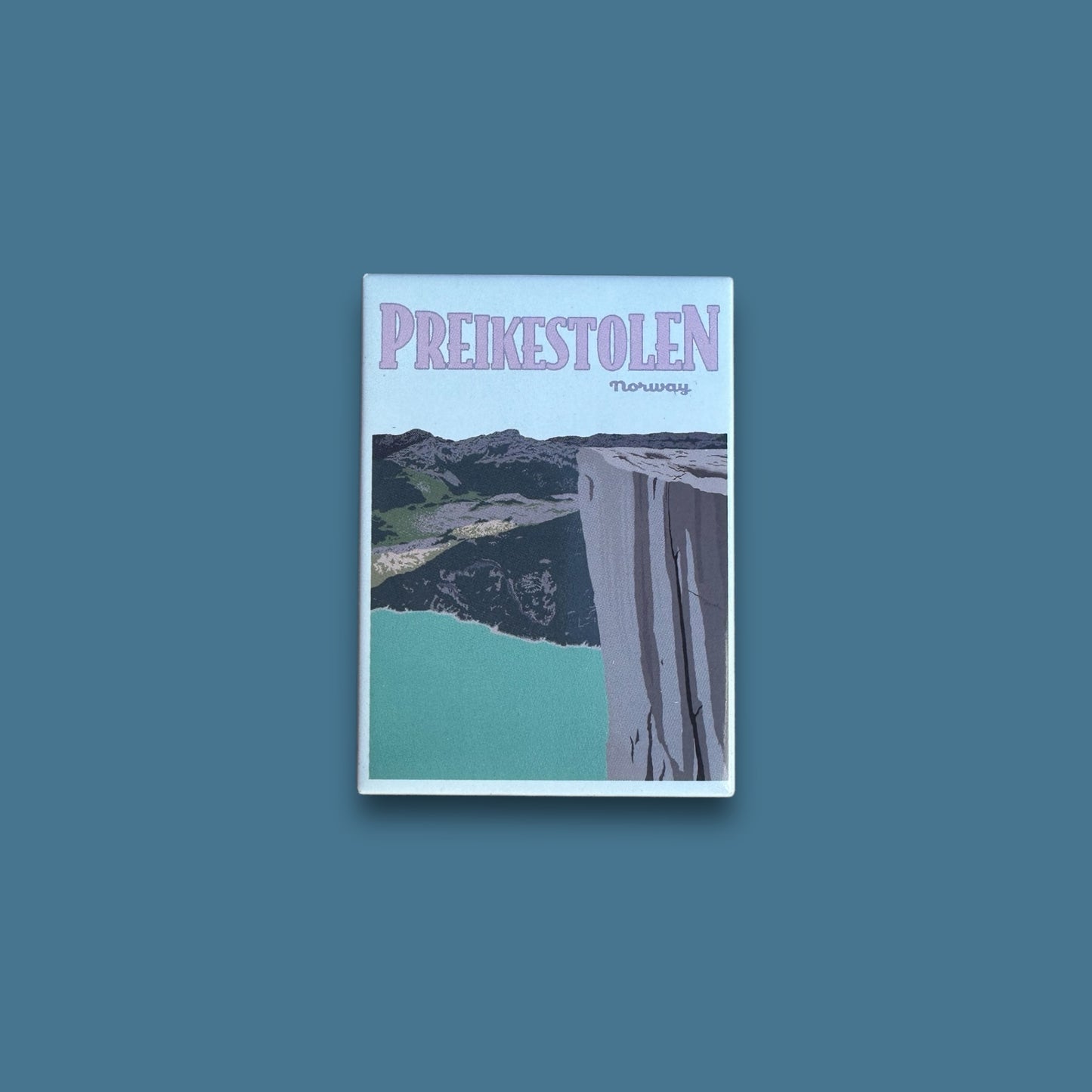 Preikestolen, Norway Fridge Magnet