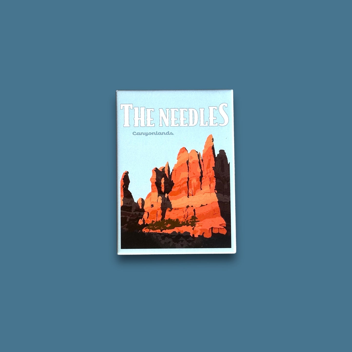 The Needles, Canyonlands, Utah Fridge Magnet