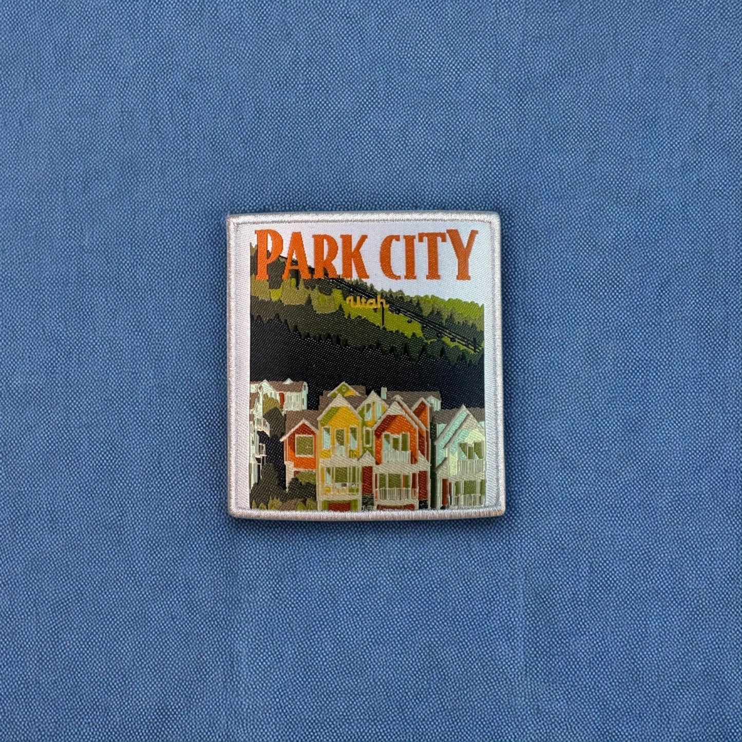Park City, Historic Main Street, Utah- Woven Patch