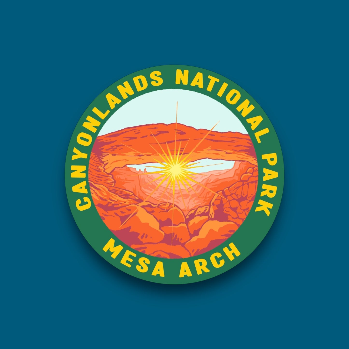 Canyonlands Mesa Arch Sticker