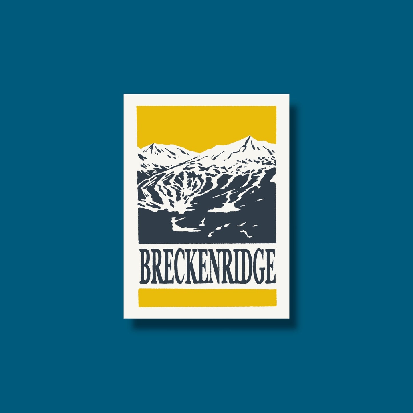 Breckenridge Classic Sticker (Pack of 12)
