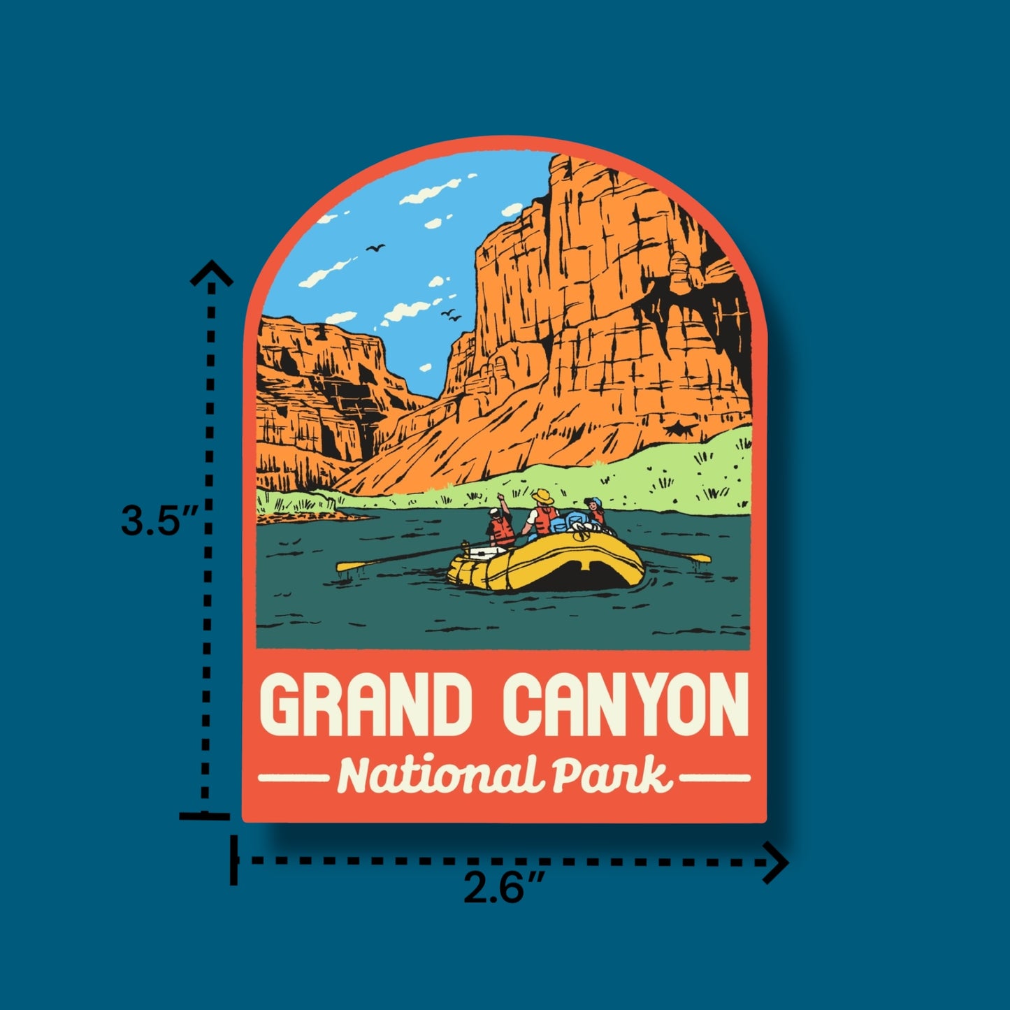 Grand Canyon Arch Sticker