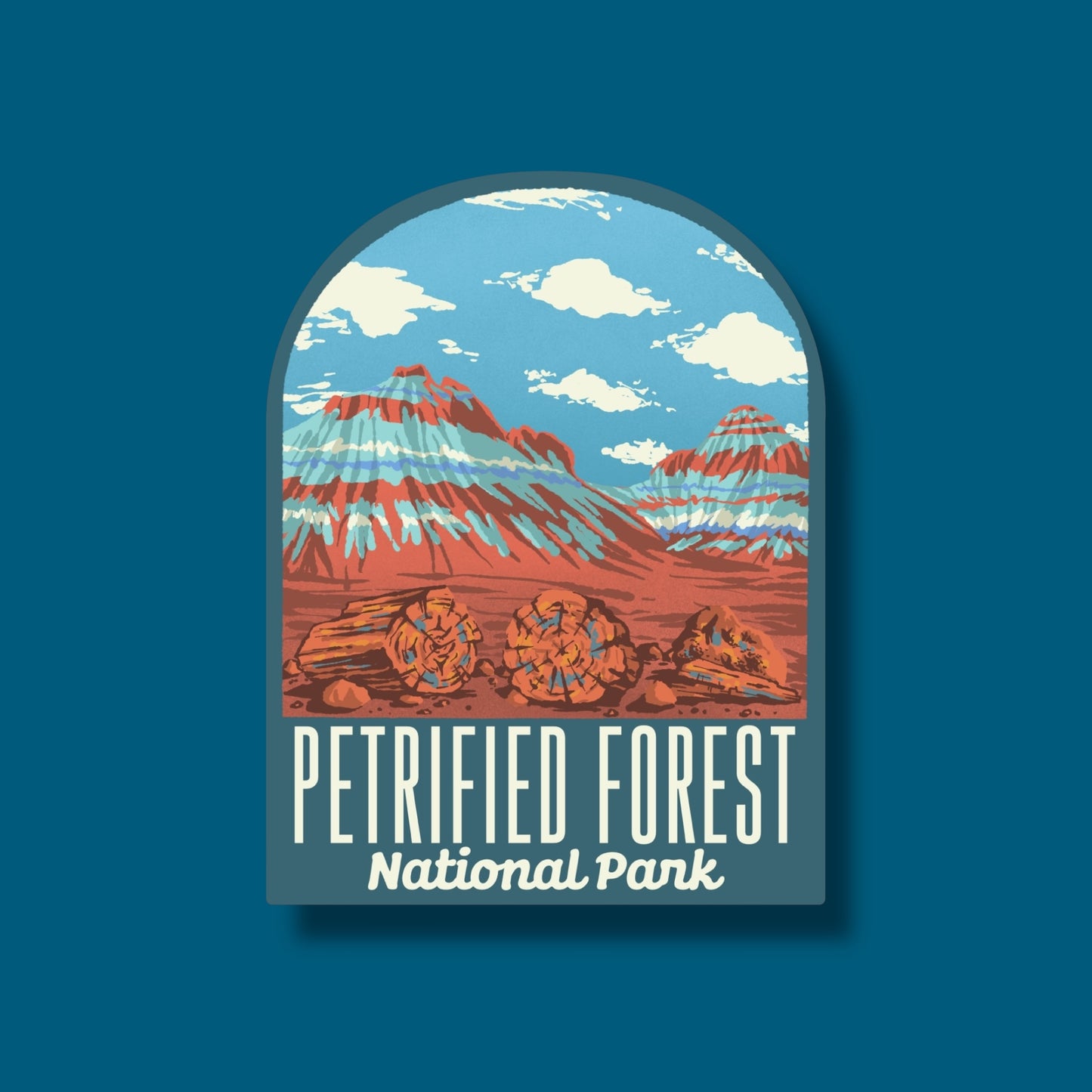 Petrified Forest Arch Sticker