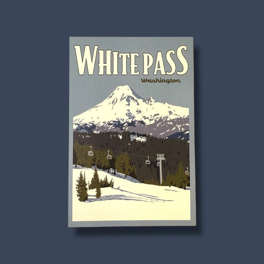 White Pass Washington Postcard