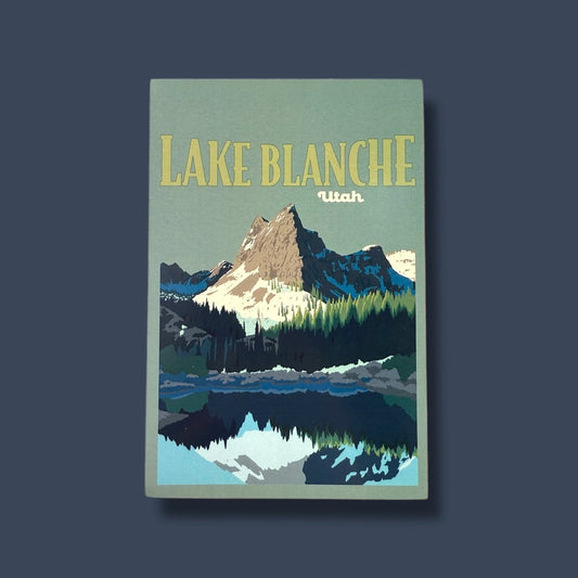 Lake Blanche Utah Postcard