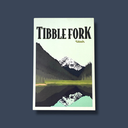 Tibble Fork Utah Postcard