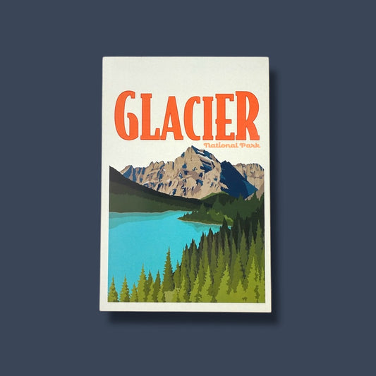Glacier National Park Postcard