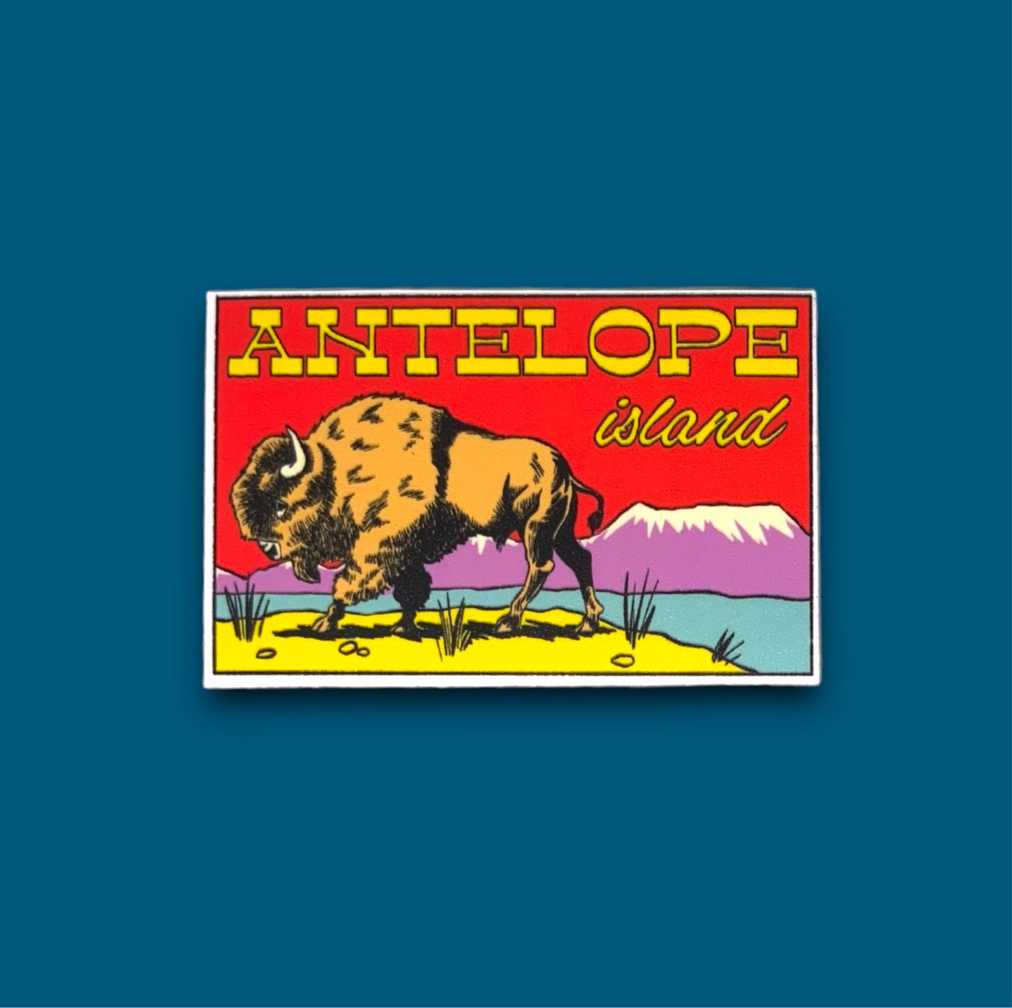 Antelope Island Sticker