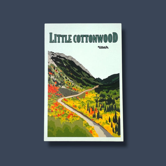 Little Cottonwood Utah Postcard