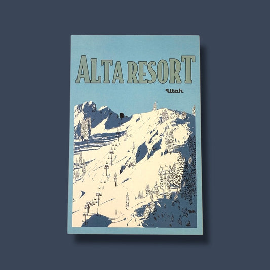 Alta Resort Poster Postcard