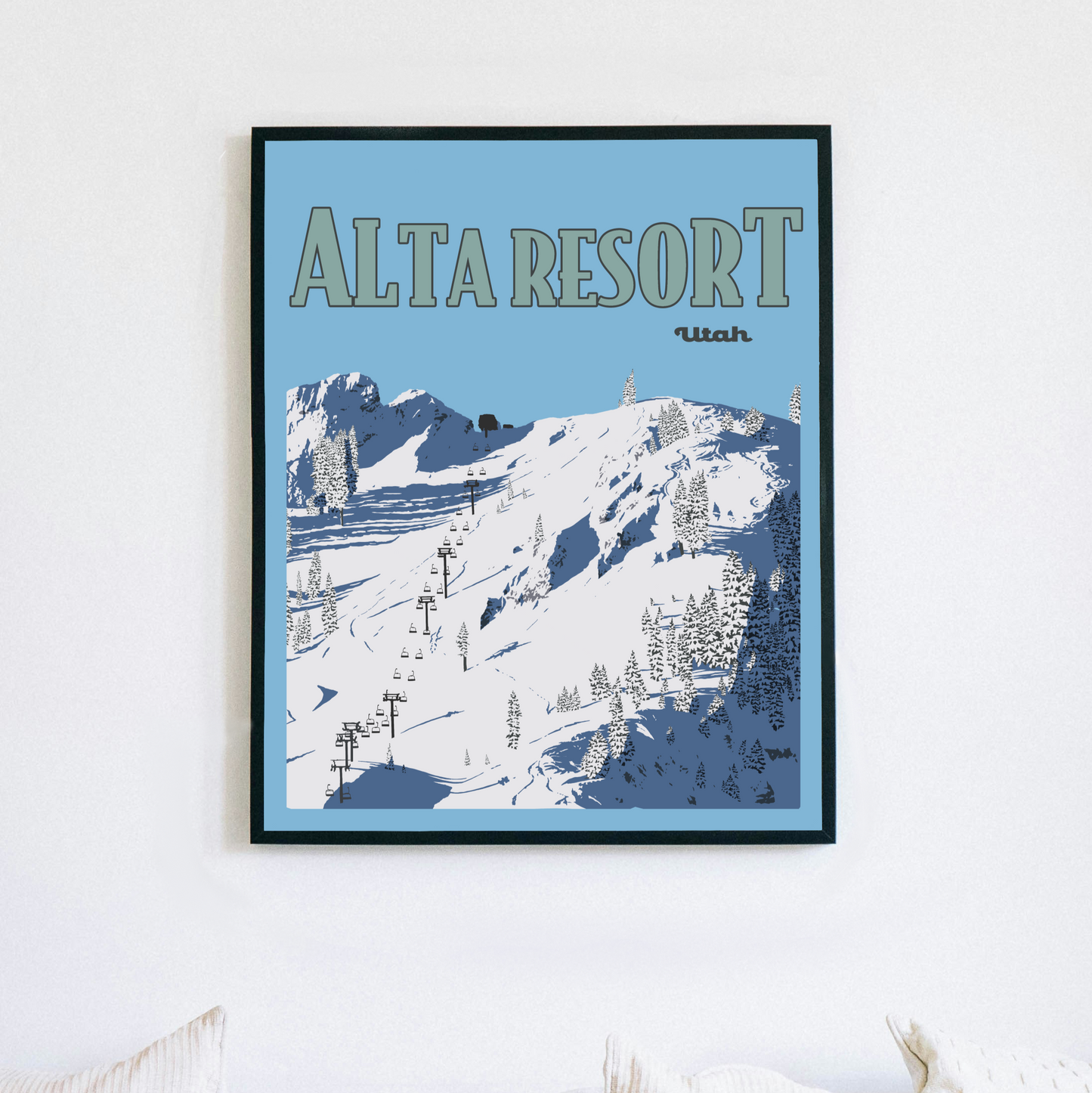 Alta Resort Poster Print