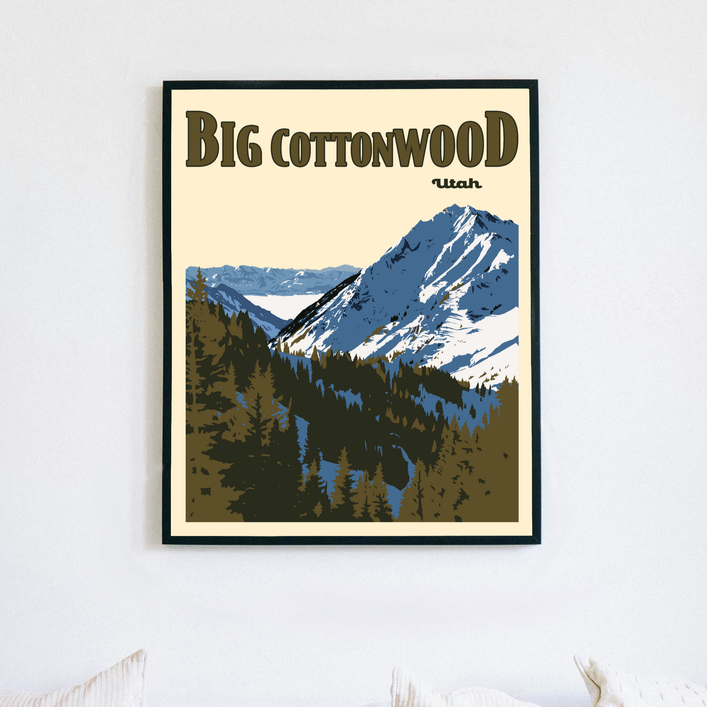 Big Cottonwood Utah Poster Print