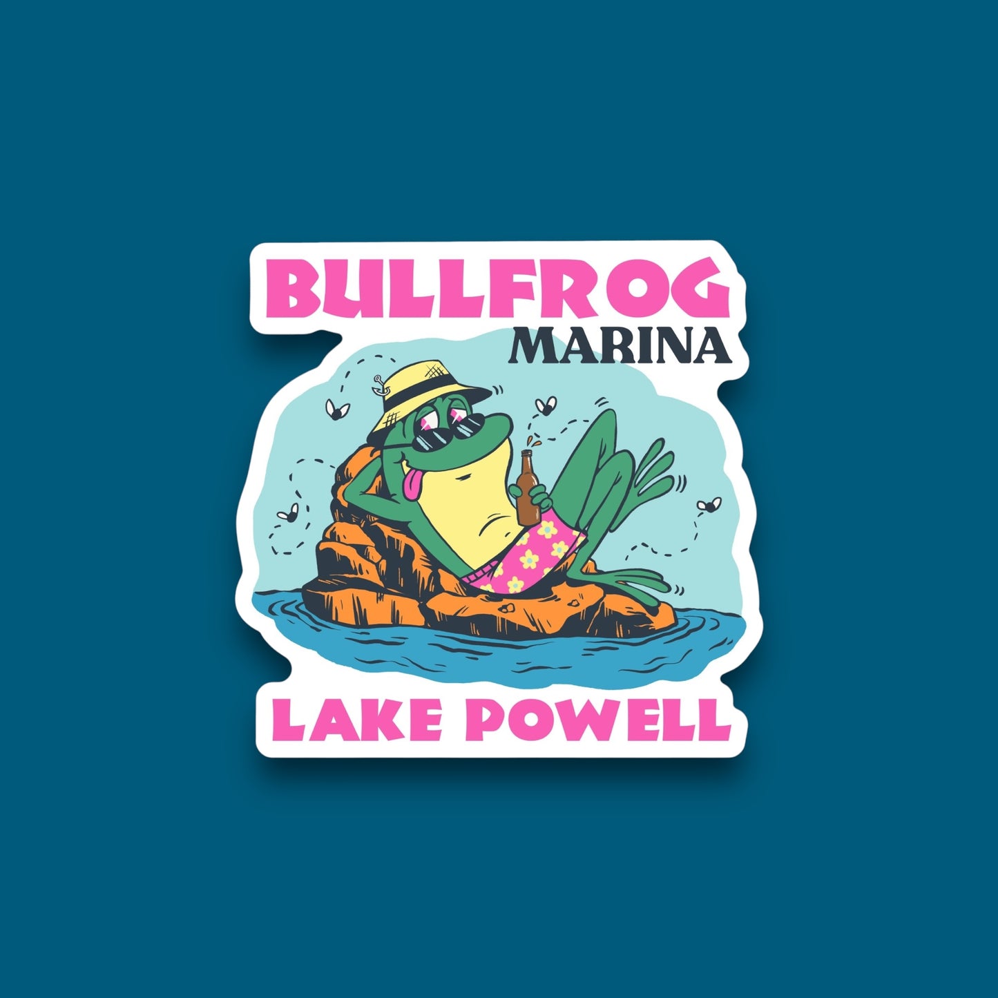 Bullfrog Marina Lake Powell Sticker