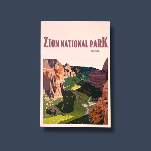Zion National Park Postcard
