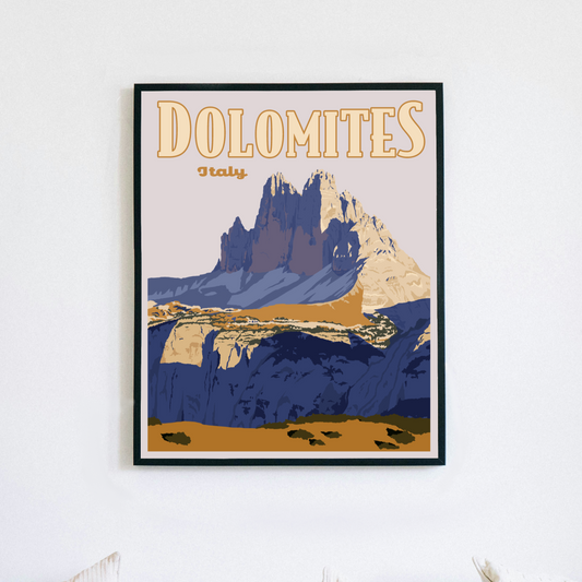 Dolomites Italy Poster Print