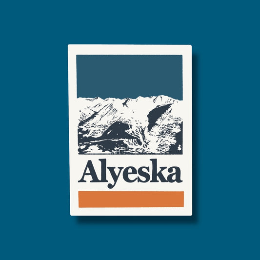 Alyeska Classic Sticker (Pack of 12)