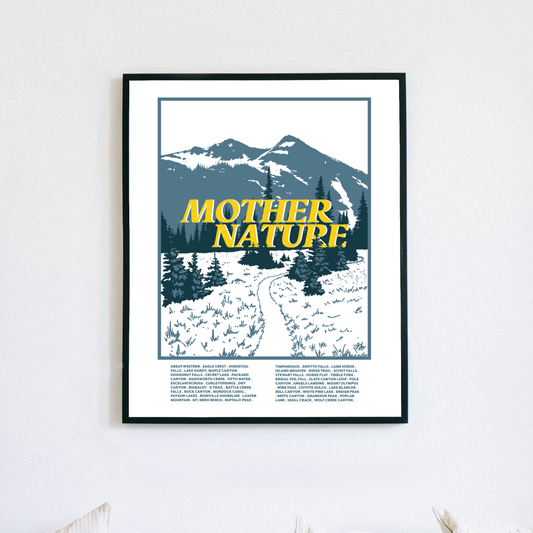 Mother Nature Poster Print