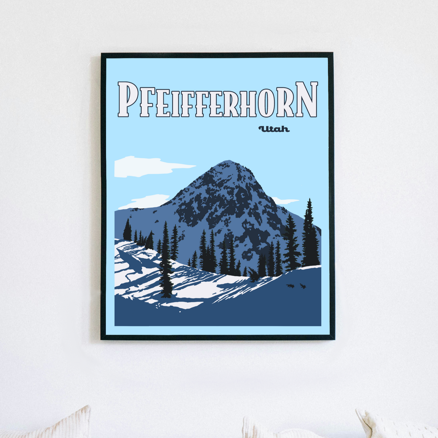 Pfiefferhorn Utah Poster Print