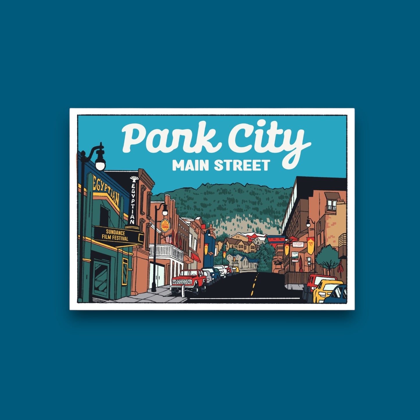 Park City Main Street Sticker