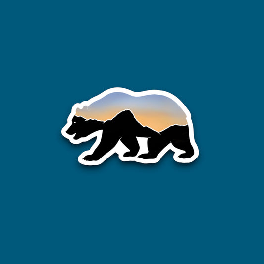 Grizzly Bear Glacier National Park Sticker