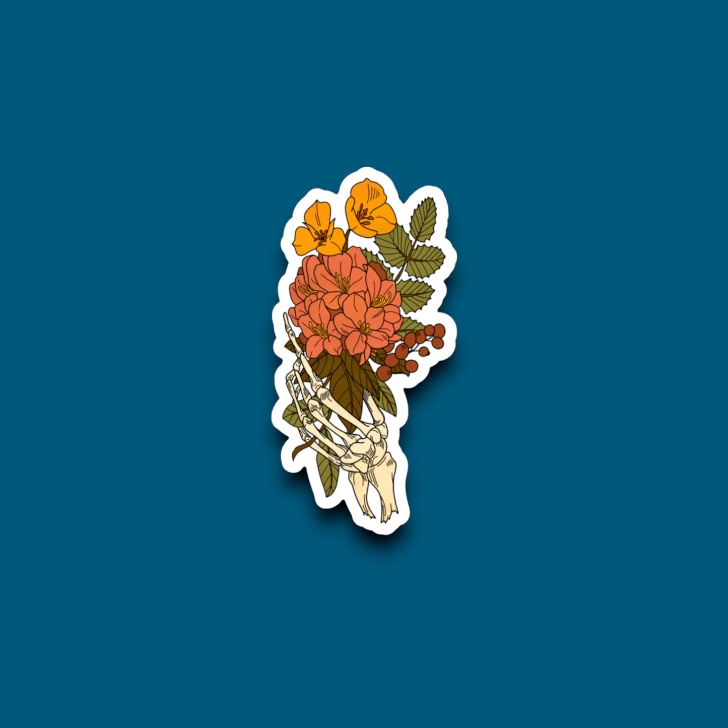 Deadly Bouquet Sticker