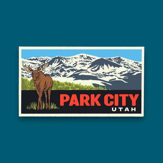 Park City Moose Sticker