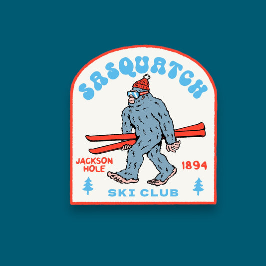 Sasquatch Jackson Hole Sticker