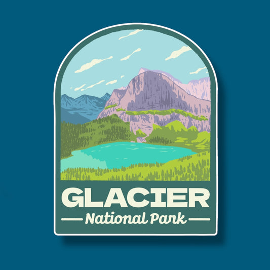 Glacier National Park Arch Sticker