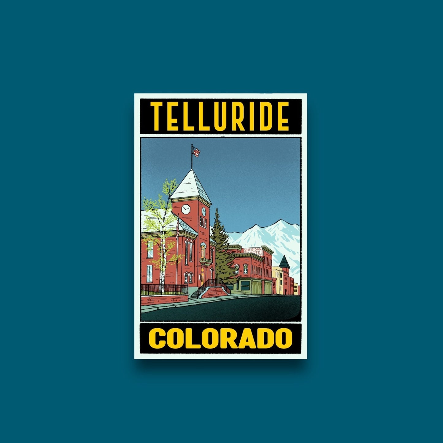 Telluride Colorado Sticker