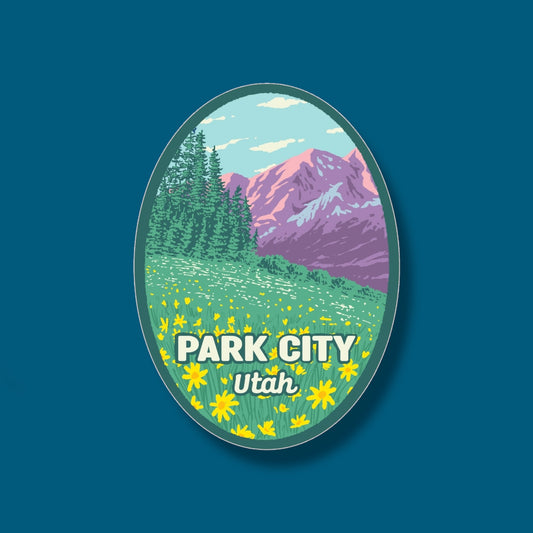 Park City Looking Window Sticker