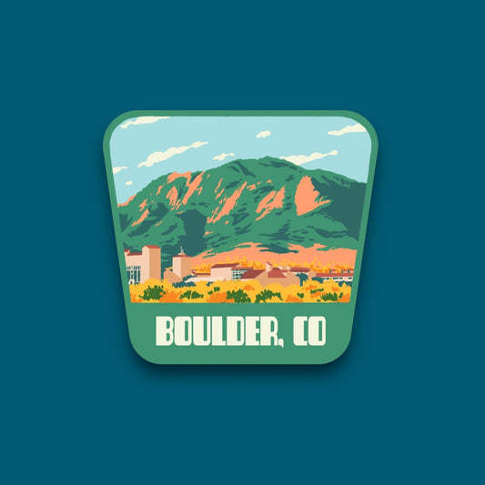 Boulder Colorado Sticker