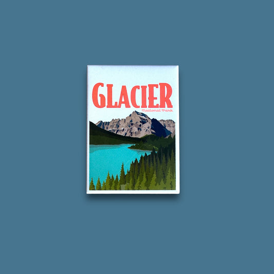 Glacier National Park, Montana Fridge Magnet