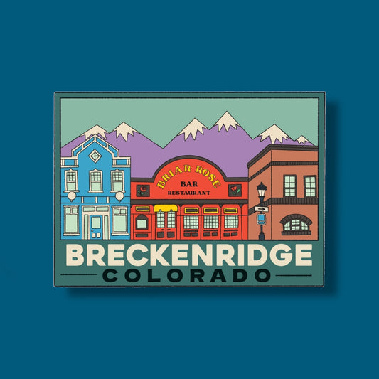 Breckenridge Colorado Main Street Sticker