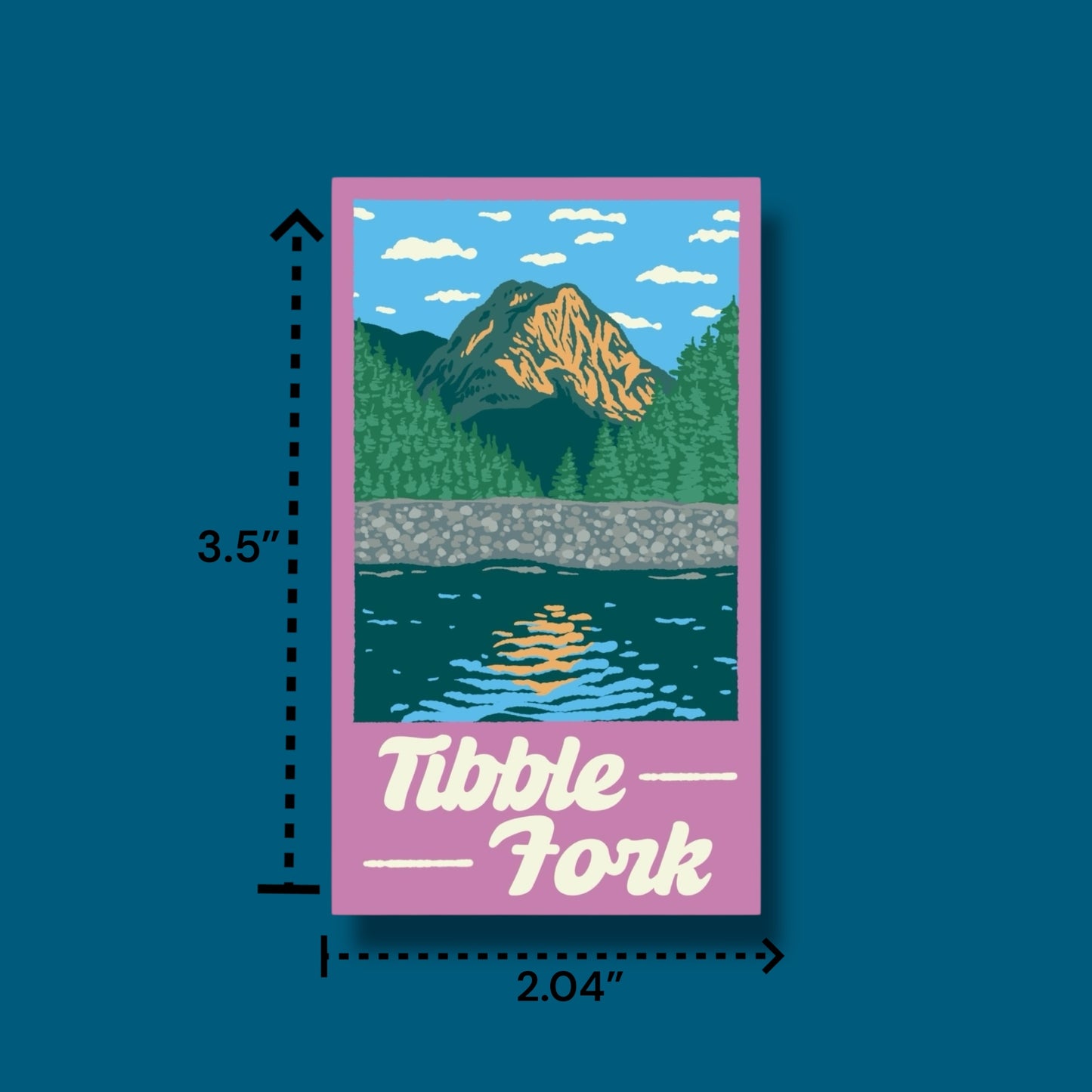 Tibble Fork Utah Sticker