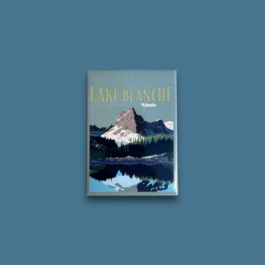 Lake Blanche, Utah Fridge Magnet