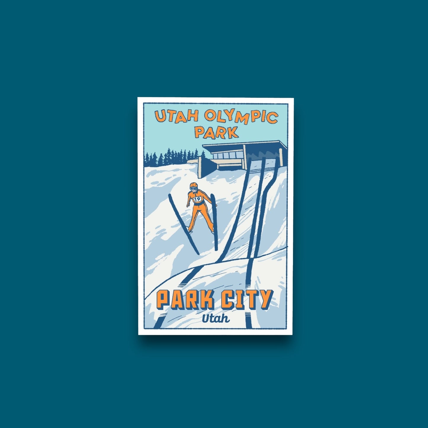 Utah Olympic Park Sticker