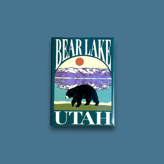 Bear Lake Utah Fridge Magnet