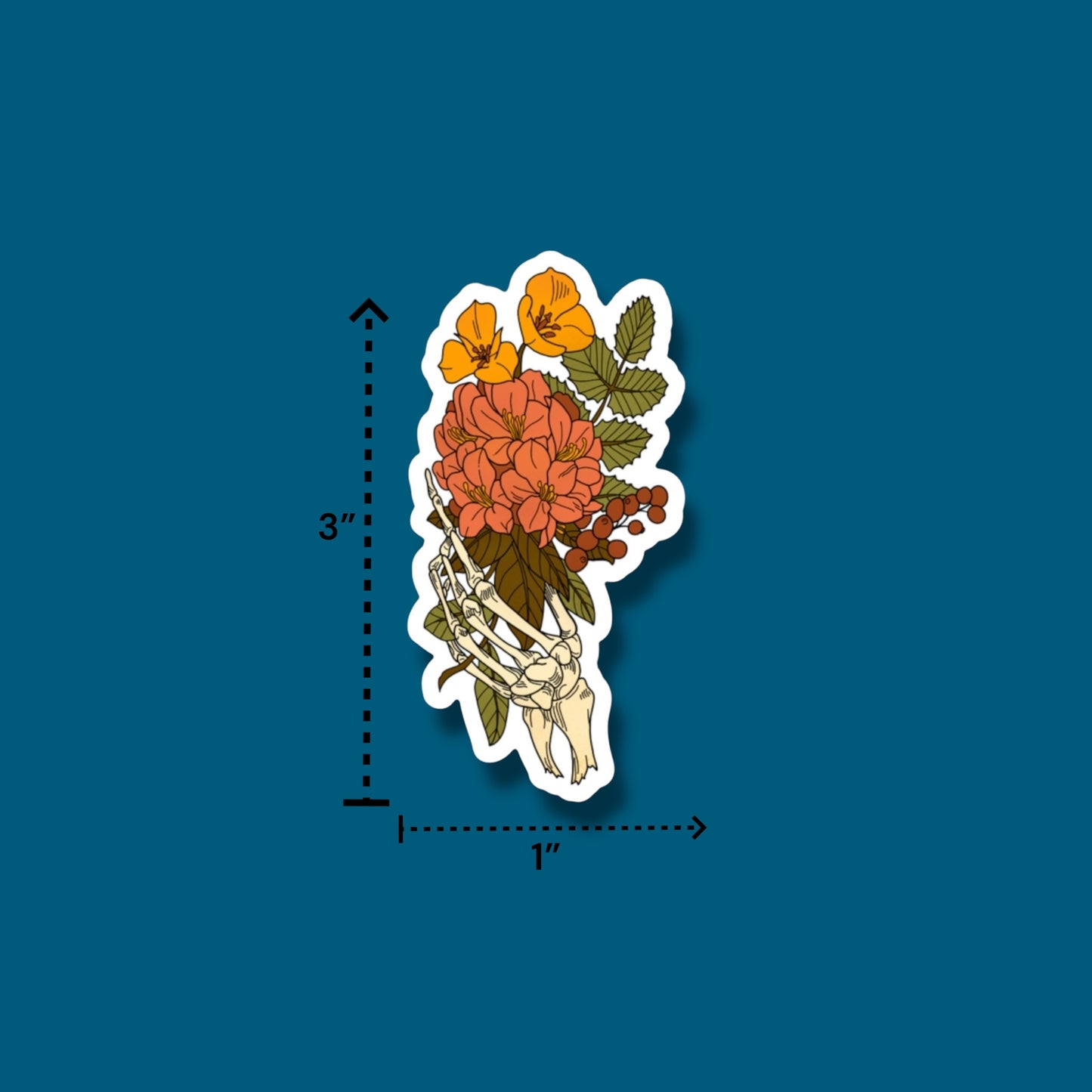 Deadly Bouquet Sticker