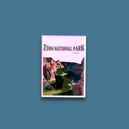 Zion National Park Fridge Magnet