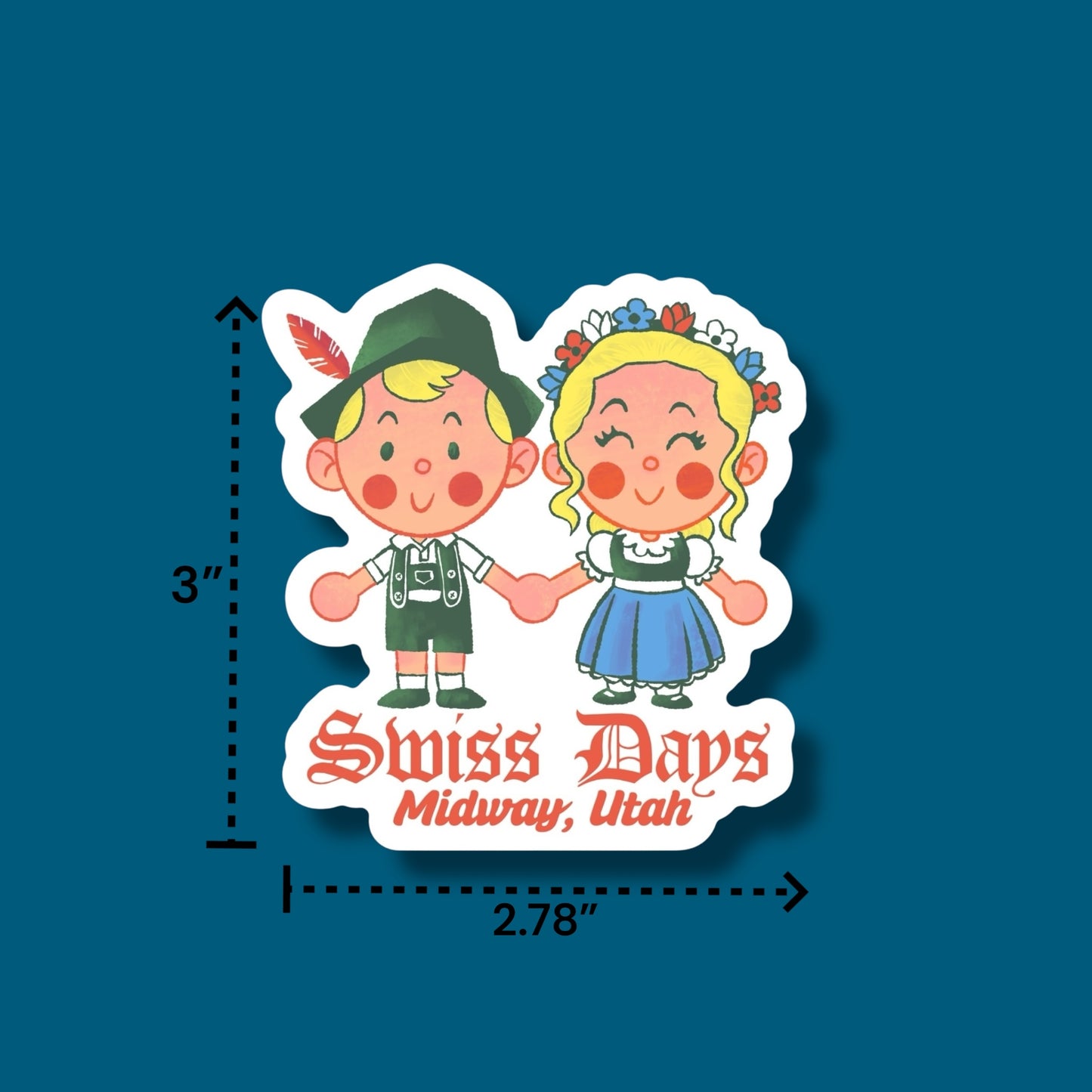 Swiss Days Midway Utah Sticker