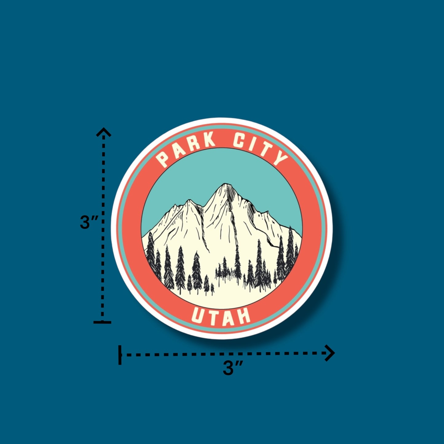 Park City Mountain Sticker