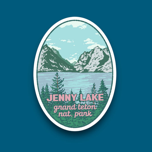 Jenny Lake Sticker