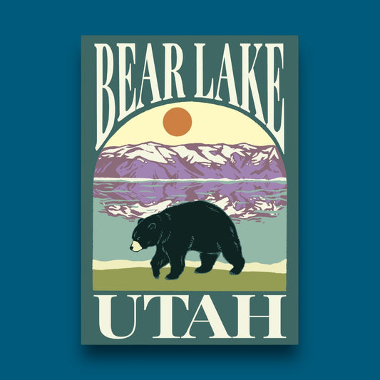 Bear Lake Black Bear Sticker