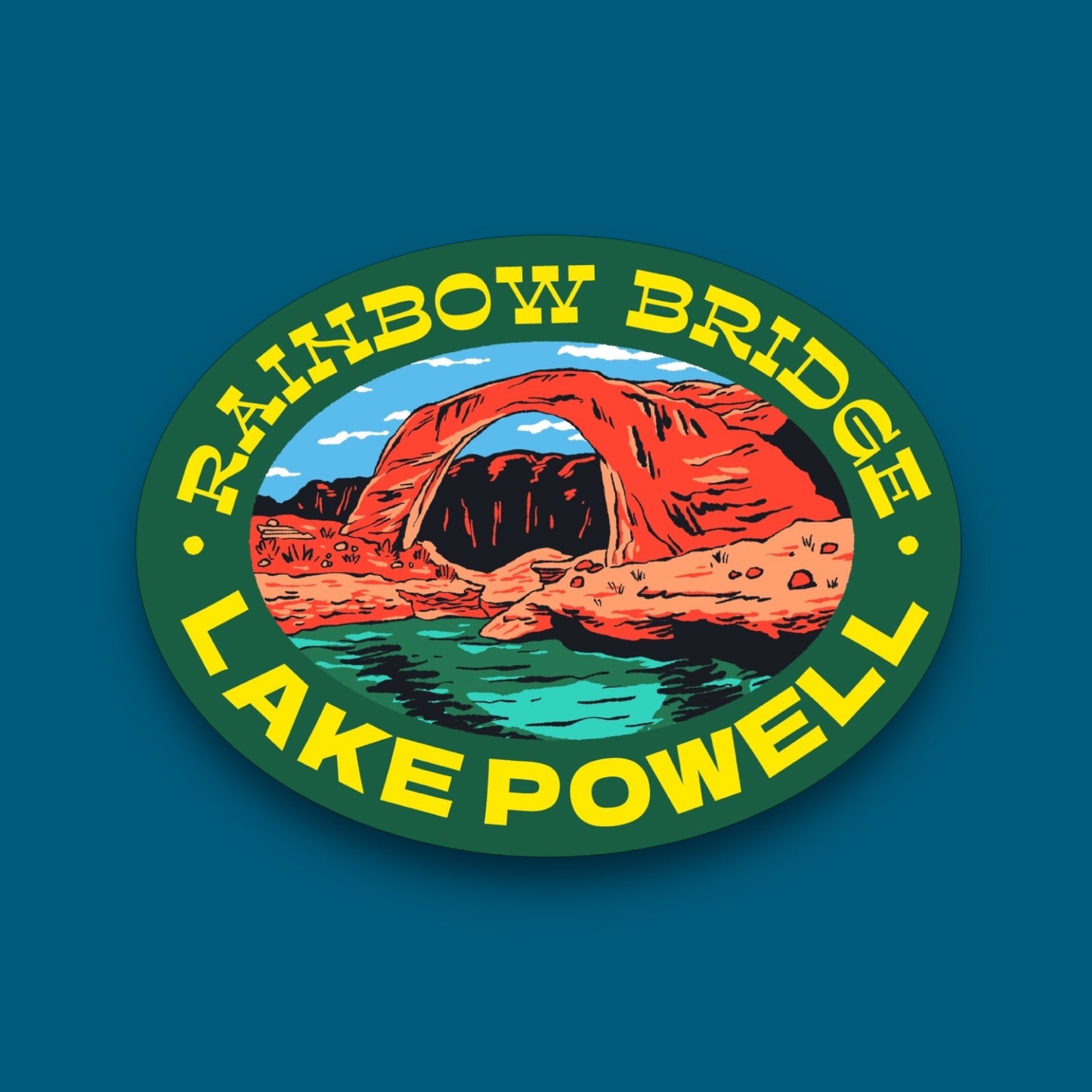 Rainbow Bridge Lake Powell Sticker