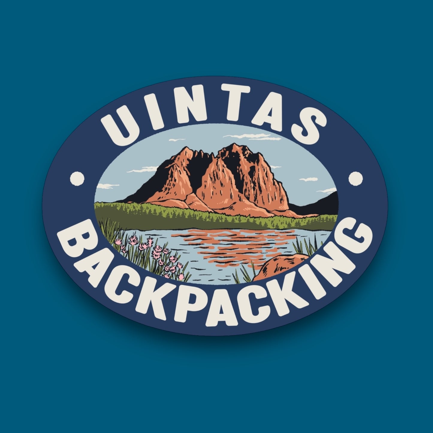 Uintas Backpacking Sticker