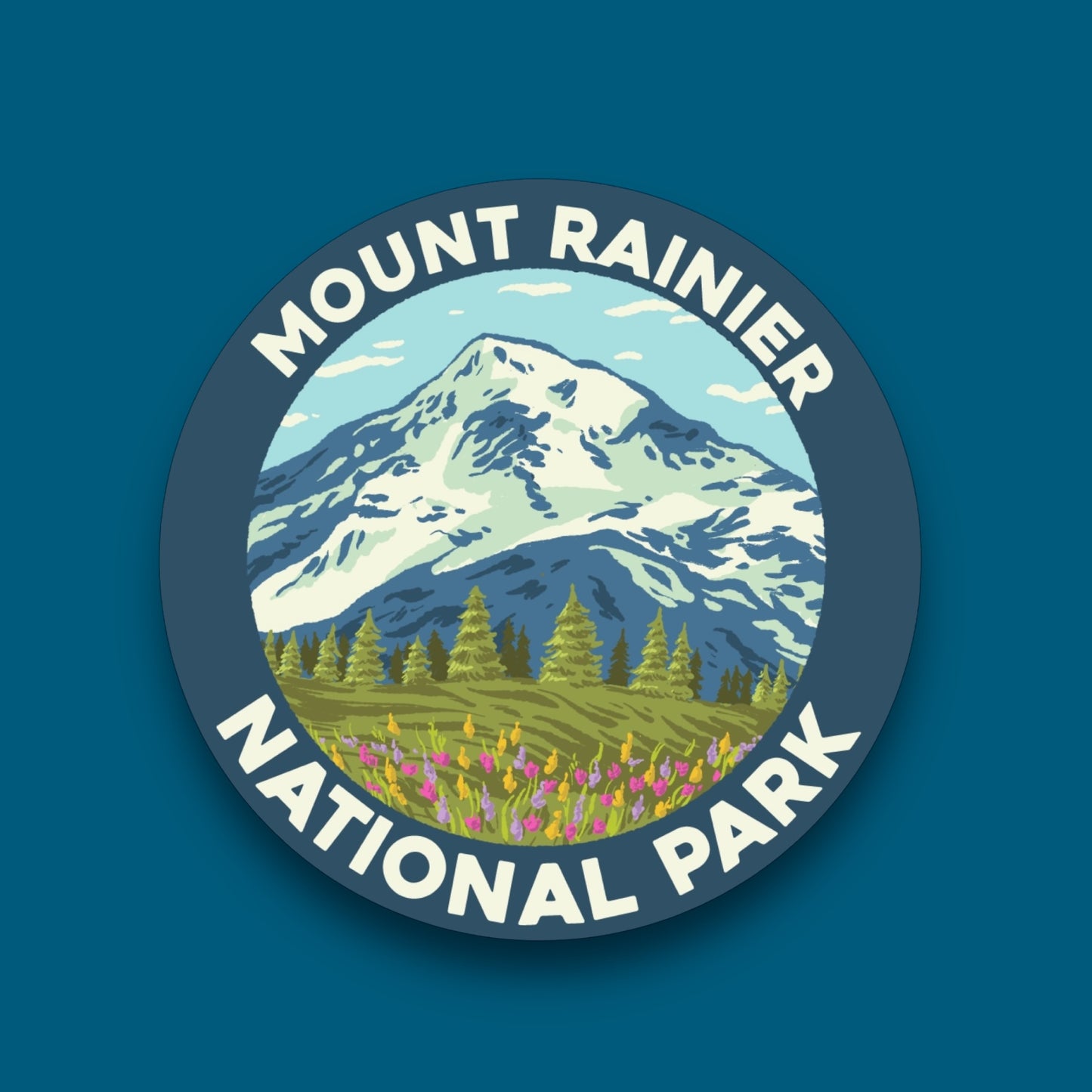 Mount Rainier National Park Sticker